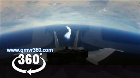 360°全景VR视频：驾驶FA-18战斗机VR战机F18飞行员视角_超清 4K 1029-16