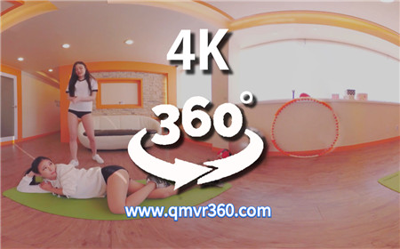 360°全景VR视频：不来一起运动下吗_VR和美女一起运动健身 1080P 1028-02
