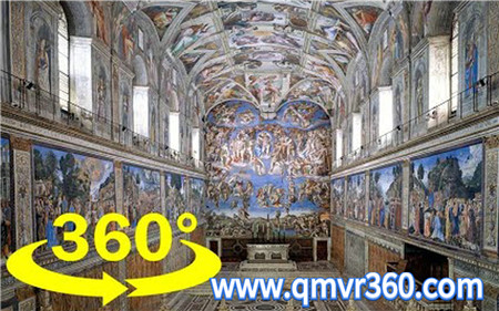 360°全景VR视频：西斯廷教堂_VR艺术之旅 超清 4K 1023-04