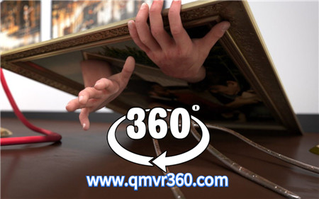 360°全景VR视频：请勿触摸美术馆动态画展 VR视频_超清 4K 1023-06