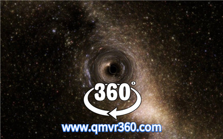 360°VR全景视频：飞向黑洞VR外太空宇宙虫洞吞噬 Falling into a black hole _超清 4K 1026-11