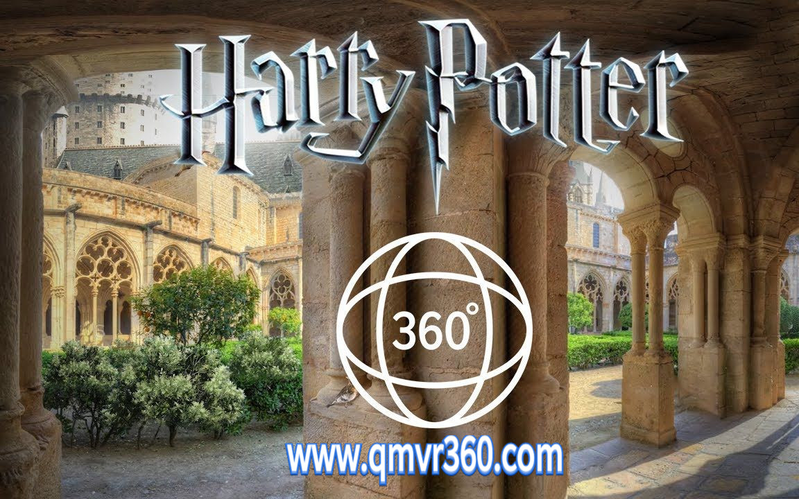 360°全景VR视频：霍格沃茨庭院VR沉浸式哈利波特魔法氛围体验 超清 4K 1024-17