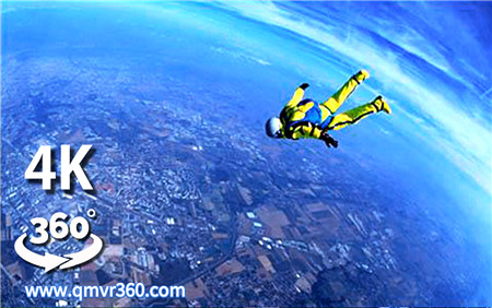 360°全景VR视频：听说你还没跳过伞 ？VR高空跳伞- 恐高勿入_降落伞 超清 4K 1028-08