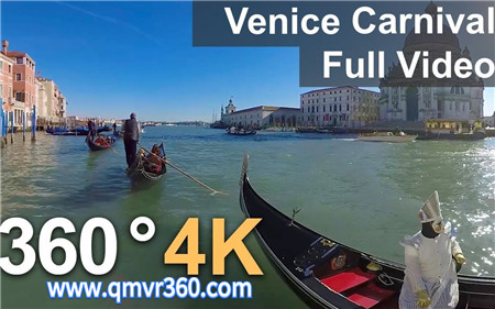 360°全景VR视频：意大利威尼斯狂欢节VR海上城市威尼斯旅游 超清 4K 1027-15