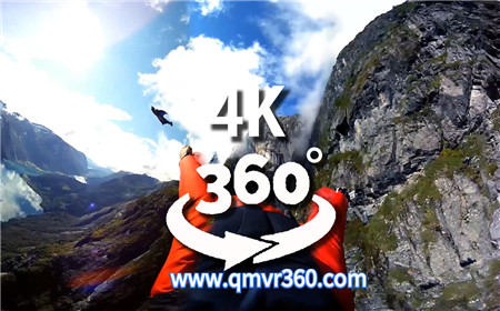 360°全景VR视频：翼装飞翔360度角滑翔翼飞行翼高空飞行俯视大地_超清 4K 1029-13