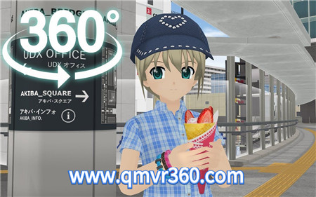360°全景VR视频：秋叶原车站电器街北出口_卡通动漫动画4K 1020-03