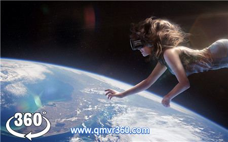 360°全景VR视频：真实高空俯瞰地球VR外太空天空俯视大地_超清 4K 1031-11