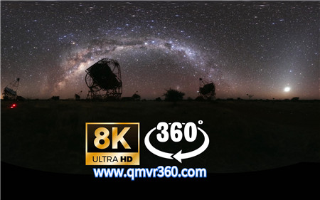 360°全景VR视频：在世界最顶级的天文台观星是怎样的体验VR观察星空星星 超清8K 1104-02