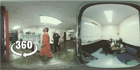 360°全景VR视频：犯人越狱VR美国监狱越狱 1080P 1101-01