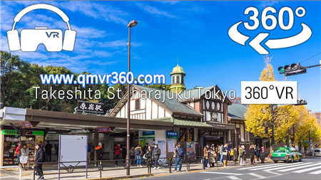 360°全景VR视频：日本原宿街头之旅VR 日本旅行街景 Tokyo 超清4K 1129-26