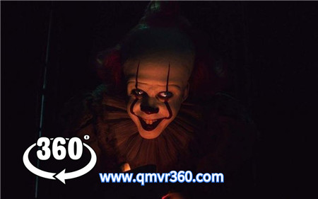 360°全景VR视频：小丑回魂第二弹VR体验IT FLOAT 恐怖电影_超清 4K-1115-06