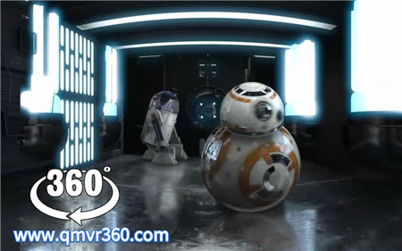 360°全景VR视频：星球大战大逃亡VR星际大战BB-8机器人_超清 4K-1101-07