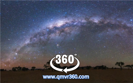 360°全景VR视频：非洲夜晚星空极光VR非洲纳米布暗夜保护区的星空 超清4K 1101-21
