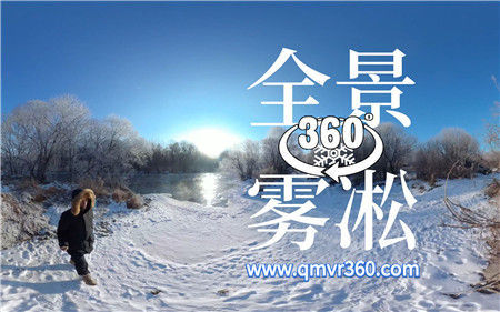 360°全景VR视频：南方的小伙伴快来感受冰雪世界VR全景下雪景 超清4K 1201-04