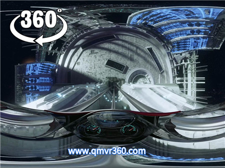 360°全景VR视频：星际穿梭过山车宇宙飞船 科幻片星际航行VR过山车全景 超清4K 0105-04