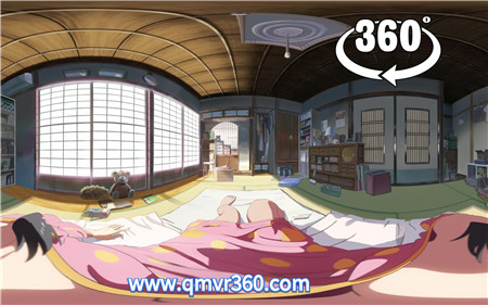 360°全景VR视频：动画《你的名字》 宫水三叶的房间 片段 360度4K全景VR版 超清4K 0225-17