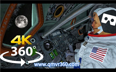 360°全景VR视频：阿波罗11 VR重现1969年登月全程VR美国国家航空航天局阿波罗11号火箭发射和登月VR 360 超清4K 0311-05