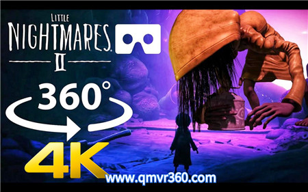 360°全景VR视频：小小梦魇2最终Boss怪物小六  隐藏结局VR版游戏 超清4K 0313-01