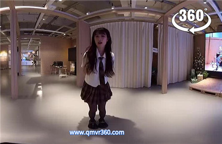 360°全景VR视频：JK女孩翻跳白金disco 纯欲天花板 黑丝JK清纯美女学姐 超清4K 0418-23