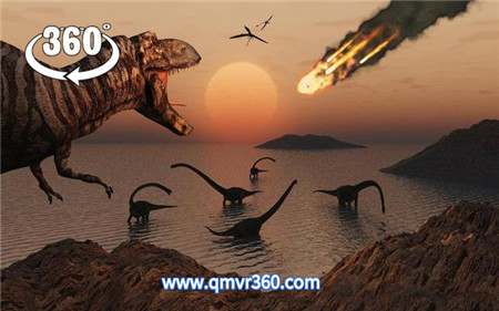 360°全景VR视频：揭秘恐龙灭绝之谜VR卡通动画恐龙侏罗纪世界 超清2K 0530-02