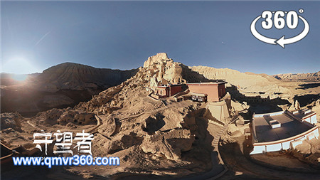360°全景VR纪录片：《守望者》航拍西藏古遗址文明VR全景纪录片VR视频边疆风景 超清2K 0605-06