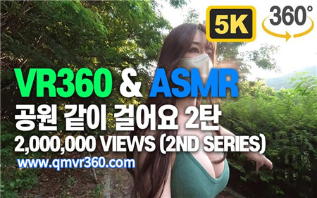 360°全景VR视频：韩国美女VROK带你锻炼身体360全景女孩健身 超清4K 0610-05