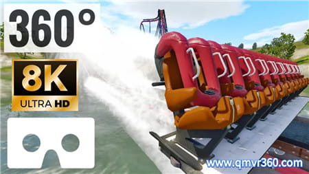 360°全景VR视频：过山车极限运动VR 冒险过山车 youtube VR格式 超清8K 0120-24