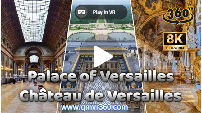 360°全景VR视频：凡尔赛宫ヴェルサイユ宮殿vert베르사유궁전vert凡尔赛宫vertPalaceofVersaillesvertChâteaudeVersailles 超清8K 0522-02