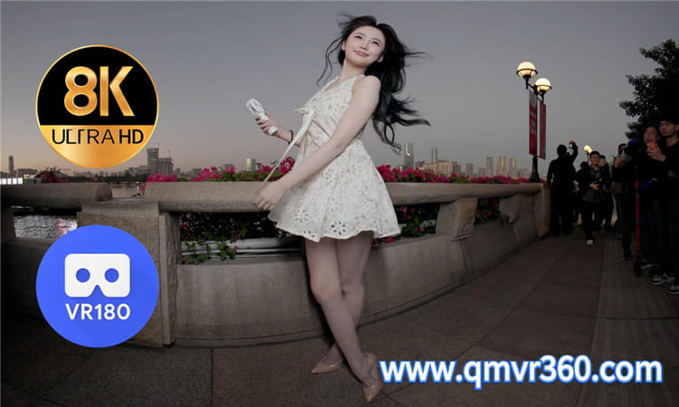 180°VR全景视频：车模小思佳户外拍摄VR长腿黑色模特小思佳性感写真 超清8K 0520-19