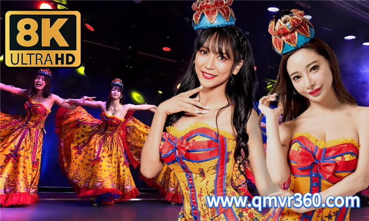 180°全景VR视频：Okinawa Chrasan 夜店热舞 比基尼VR美女跳舞 超清8K 0520-18