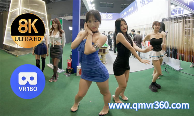 180°全景VR视频：舞蹈混搭VR 模特展台跳舞热舞性感美少女VR 超清8K 0520-11