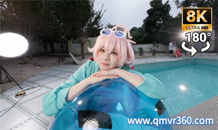 180°VR全景视频：CosplayVR小鸟游星野vrcos美女全景视频 超清8K 0520-09