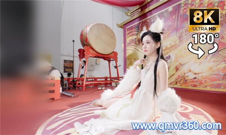 180°全景VR视频：CospalyVR 逆水寒展台day1 仙气飘飘的coser美女 角色扮演 超清8K 0520-06